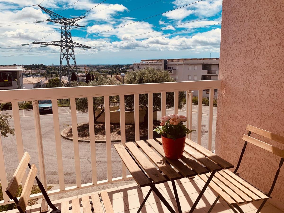 Апартаменты Sun7 View Montpellier Piscine Parking Gratuit Grabels Экстерьер фото