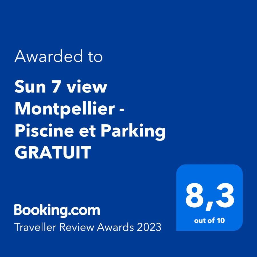 Апартаменты Sun7 View Montpellier Piscine Parking Gratuit Grabels Экстерьер фото